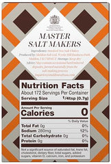 Maldon pyramid flakes close-up highlighting texture for roasting vegetables.