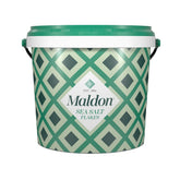 Maldon Sea Salt Flakes Tub 3.1 lb for bulk kitchens and finishing flavor