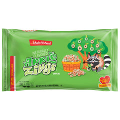Malt-O-Meal Apple Zings bag sealed to keep freshness and flavor
