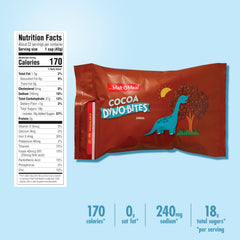 Pouring Malt-O-Meal Cocoa Dyno Bites from resealable bag.