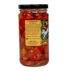 Mama Lil's Italian-style pickled goathorn peppers brighten antipasto plates.