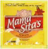 Mama Sita's Achuete powder pack adds vibrant color and mild sweetness to dishes.