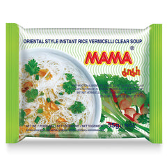 MAMA Vermicelli Clear Soup bowl highlights bold Thai flavor ready in minutes.
