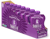 Mammachia Chia Squeeze Blackberry Bliss pouch front for on-the-go snacking
