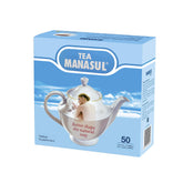 MANASUL Classic box and tea bags ready for your daily routine.