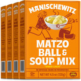 Manischewitz matzo ball soup mix box for quick, comforting meals