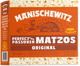 Manischewitz Passover Matzo 1lb box, crisp and ready for Passover meals.