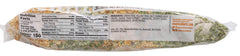 Manischewitz Split Pea Soup Mix ingredients label shows all-natural kosher ingredients