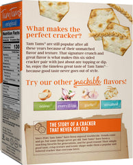 Tam Tam Original Crackers two-pack packaging for easy sharing.