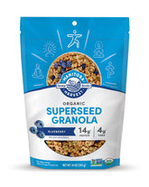Manitoba Harvest Hemp Yeah Superseed Granola Blueberry 10oz, protein-rich breakfast option.