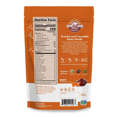 Manitoba Harvest Superseed Snack Clusters smoky BBQ front view, portable on-the-go snack
