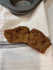 Manitoba Milling Flax Bran Muffin Mix being poured into batter for quick prep