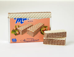 Manner Original Neapolitaner wafers stacked for sharing or a cozy break