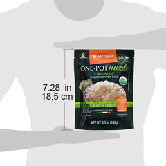 Mantova Cauliflower Rice served in a bowl with vegetables