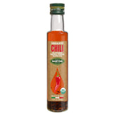 Mantova Organic Chili Olive Oil bottle pour enhances flavor in any dish