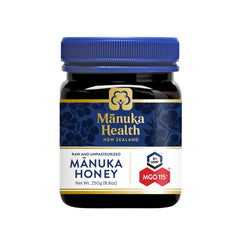 Manuka Health UMF 6+/MGO 115+ jar emphasizes authentic potency and flavor