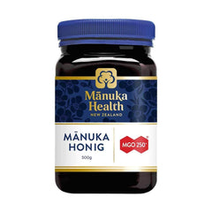 Manuka Health UMF 10+ honey on spoon for tasting