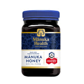 Manuka Health UMF 16+ jar close-up, creamy texture for authentic enjoyment