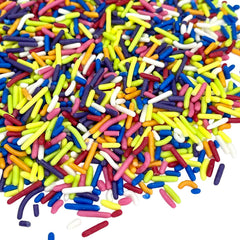 Manvscakes naturally dyed sprinkles add gluten-free sparkle to cupcakes