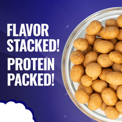 Manzela 50g serving pack keeps freshness sealed in desks, bags, or lunchboxes.