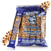 Manzela Japanese Style Coating Peanuts pack-front view for on-the-go snacking.