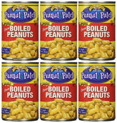 Margaret Holmes Cajun-style boiled peanuts pack-6; savory, shareable snack for parties and gatherings.