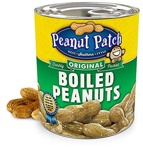 Margaret Holmes green boiled peanuts can - ready-to-enjoy southern snack with bold salty flavor