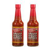 Marie Sharp’s BEWARE Comatose bottle showing extreme heat and bold flavor.