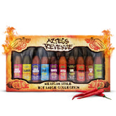 Marketplace Brands Aztecs Revenge variety-pack bottles arranged for tasting sessions
