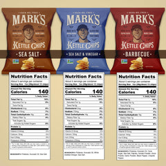 Mark's avocado oil chips sea salt & vinegar flavor with tang and crunch