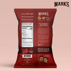 Close-up of Mark's chips reveals crisp texture and avocado oil finish.