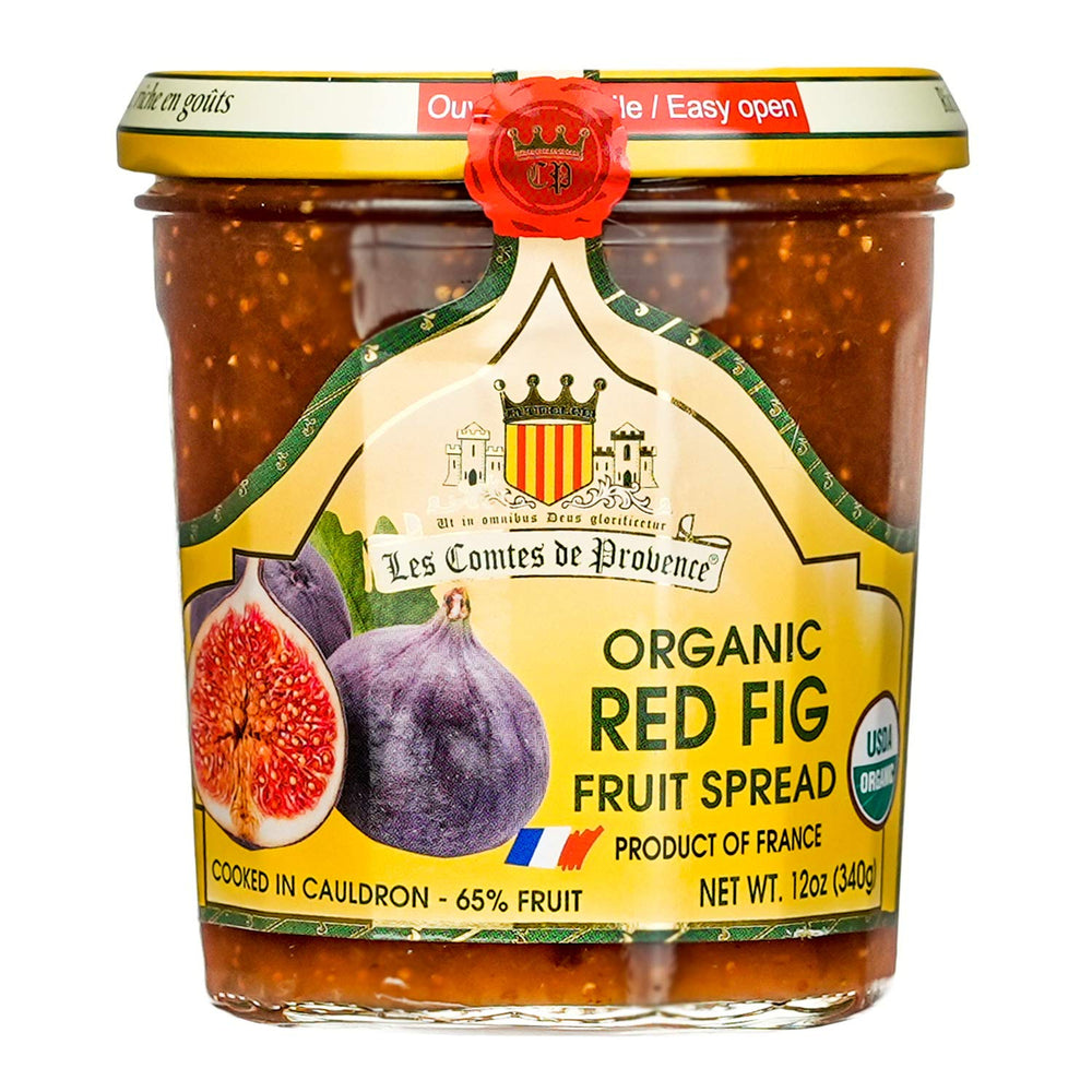 MARKY'S Fig Jam Spread bottle close-up highlighting rich fig notes for breakfast.