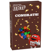 Mars M&M's card gift box front view for gifting and celebration