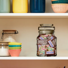 Mars Twix caramel cookie fun-size bars ideal for dessert toppings.