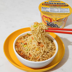 Maruchan Bowl six-pack packaging highlighting 3.32 oz portions for simple meal planning.