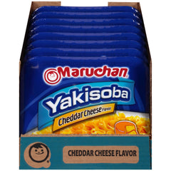 Maruchan Yakisoba Cheddar with veggie add-ins, customizable stir-fry idea