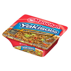 Maruchan Yakisoba Teriyaki Beef noodles with veggies, perfect for a hearty lunch.