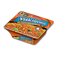 Maruchan Yakisoba Teriyaki Chicken serving-bowl, flavorful noodles perfect for a fast dinner.