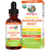 MaryRuth's Organic Dandelion Root liquid bottle for simple daily use.