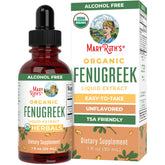 MaryRuth's fenugreek liquid extract bottle for easy daily use.