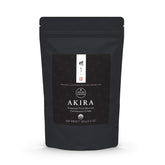 Matcha Konomi Akira powder packaging highlights premium ceremonial grade quality for daily rituals.