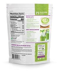 Matcha LOVE latte made with powder for creamy, café-style drinks.