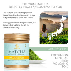 Matcha Moments scoop and bowl setup for easy daily preparation.