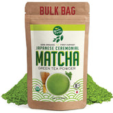 Matcha Organics premium ceremonial matcha packaging preserves freshness and quality.