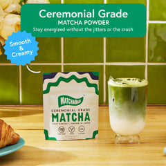 Tea master-certified ceremonial grade label for genuine Japanese matcha.