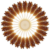 Matchaccino brown sugar sticks crystal close-up for refined sweetness.