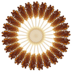 Matchaccino brown sugar sticks crystal close-up for refined sweetness.