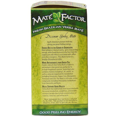 Mate Factor tea cup with brewed green yerba mate offers energizing refreshment.