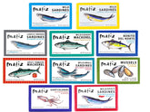 Matiz Seafood Variety Pack sampler can display for tasting and meal prep