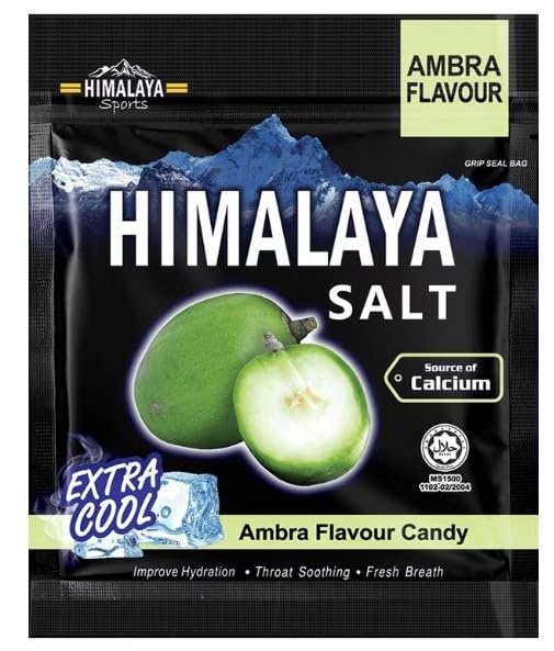 Matt Discount Big Foot Himalaya Salt Sports Candy box-front for on-the-go freshness.